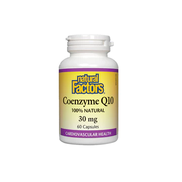 Viên uống Natural Factors Coenzyme Q10 Traphaco phòng ngừa các bệnh tim mạch (60 viên)