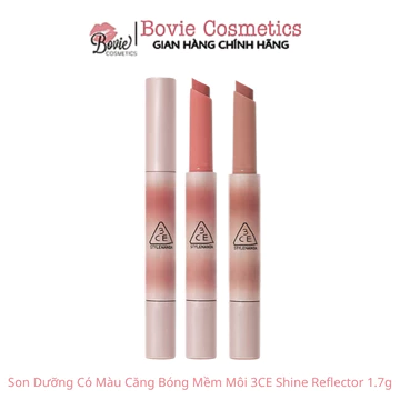 Son bóng dưỡng môi bắt sáng 3CE Shine Reflector 1.7g