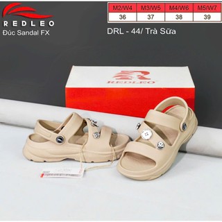 (CHÍNH HÃNG) Dép quai hậu sandal REDLEO nữ đúc cao su EVA êm mềm nhẹ, chống nước chống trơn, (TẶNG KÈM SẴN CHARM 3D)