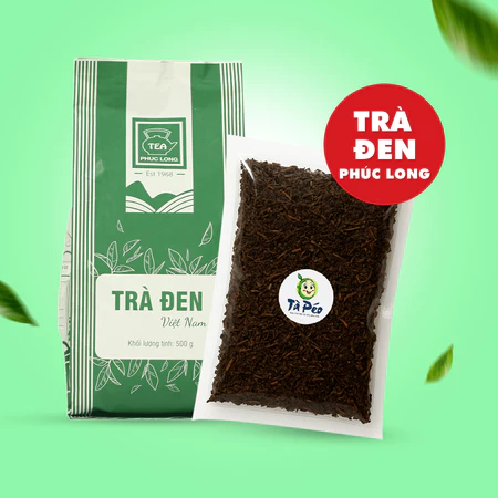 Trà đen Hồng trà Lộc Phát gói 100g nguyên liệu nấu trà sữa Phúc Long Truyền Thống Olong Lài
