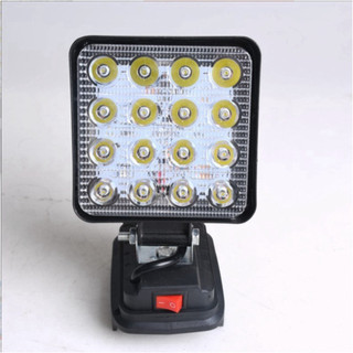 Thân đèn led 16 bóng có cổng USB siêu sáng, siêu bền công suất cực khỏe dùng pin chân phổ thông M21 4cm