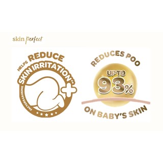 Tã /Bỉm Huggies Skin Perfect êm mềm & khả năng thấm hút xuyên đêm đến 12h cho bé ngon giấc trọn đêm