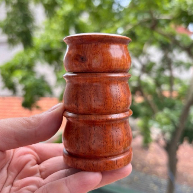 Lọ Tăm Đốt Trúc Gỗ Hương Ta