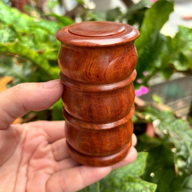 Lọ Tăm Đốt Trúc Gỗ Hương Ta