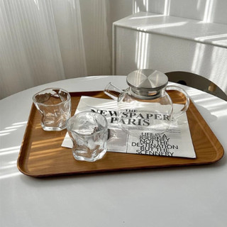 Khay nhựa vân gỗ decor quán cafe nhà hàng, khay nhựa vân gỗ đựng đồ ăn, trang trí chụp ảnh