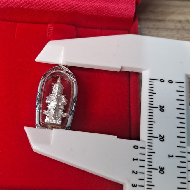 Mặt Dây Bạc Tao Wessuwan 2.5cm – Thiết Kế Tinh Gọn, Dễ Phối Dây
