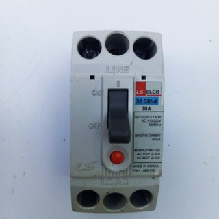 Aptomat chống giật ELCB LS -CB chống rò ,cầu dao tự động  20-30A 220v hàn quốc