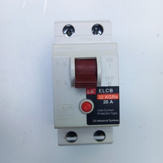 Aptomat chống giật ELCB LS -CB chống rò ,cầu dao tự động  20-30A 220v hàn quốc