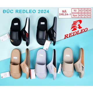(CHÍNH HÃNG) Dép bánh mì quai ngang REDLEO nam nữ, đúc cao su EVA êm mềm nhẹ chống nước chống trơn, mã DRL-04-1
