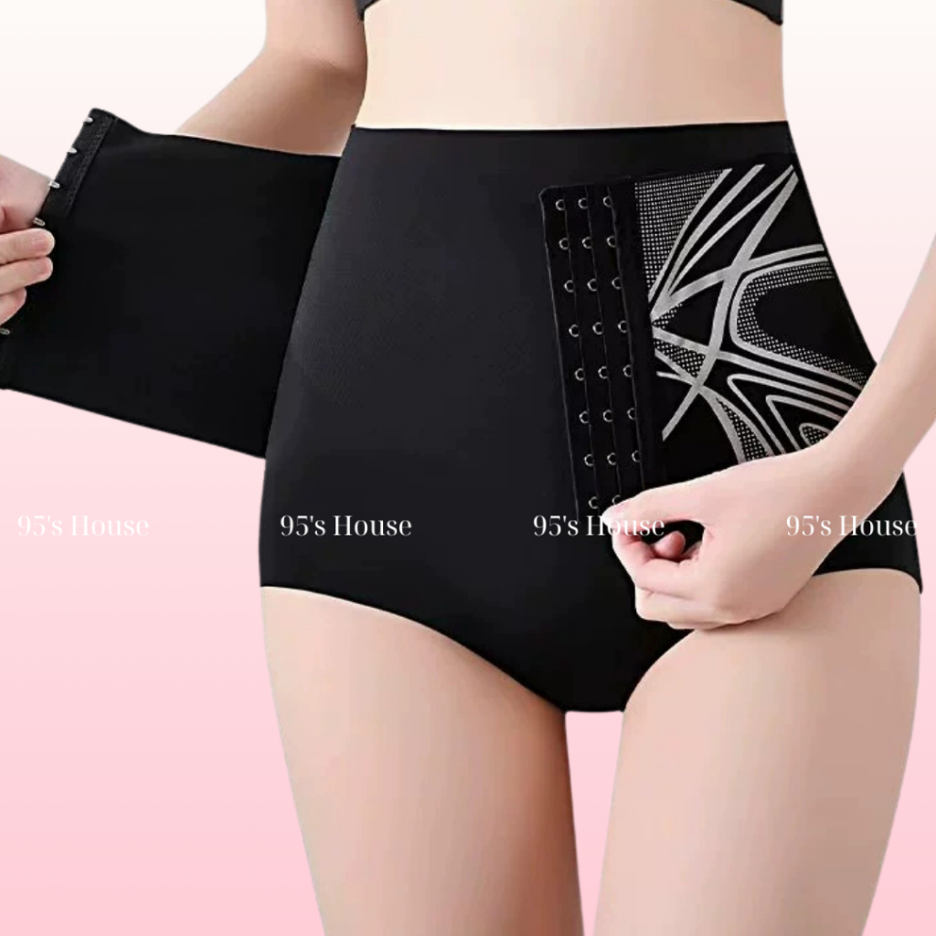 Quần Gen Bụng Định Hình Su Đúc Móc Cài Điều Chỉnh Co Giãn Không Lộ Viền QG18-1