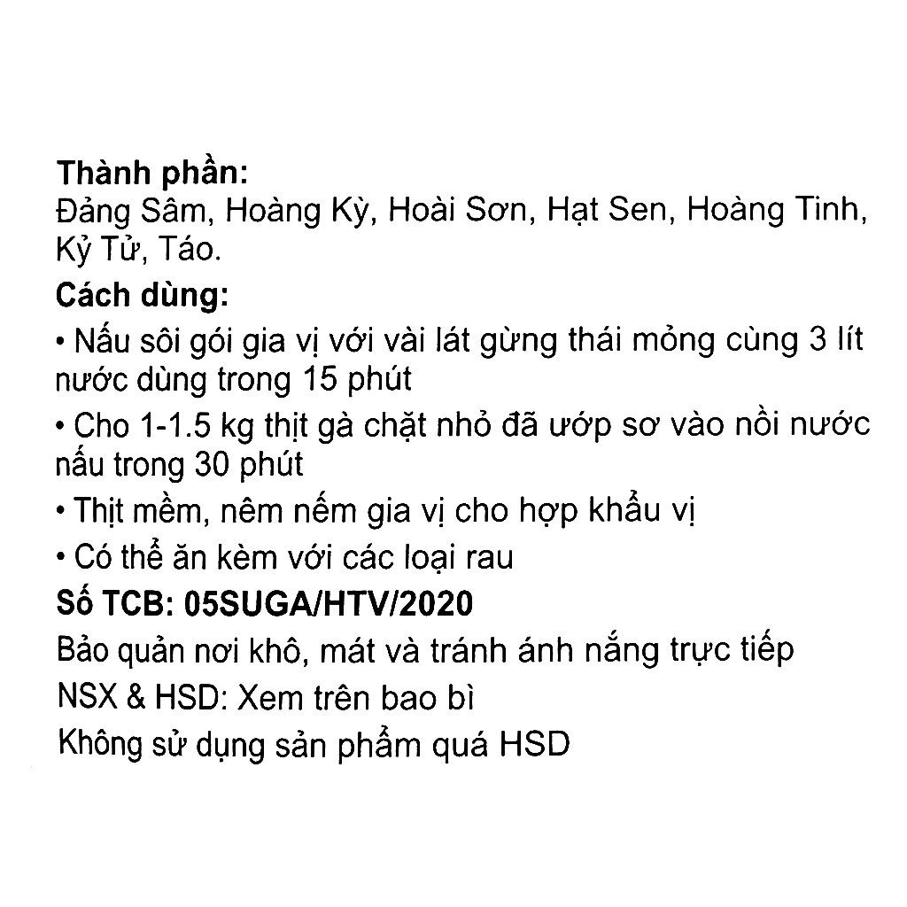 Gia Vị Nấu Lẩu Thái/ Lẩu Dê/ Lẩu Bò/ Súp Gà/ Tom Yum Soup, Thai Hotpot Herbs & Spices Vipep
