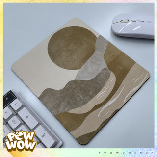 Bàn Di Chuột / Lót Chuột Cao Su Vải 20.3x17.8cm Phong Cách Hoạ Tiết Phong Cảnh Abstract Landscape Đơn Giản Tinh Tế