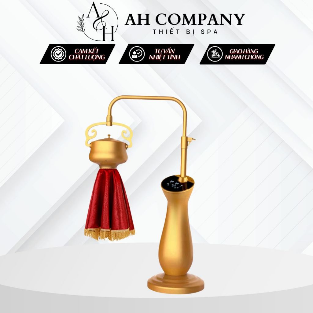 Máy Xông Ngải Cứu Đèn 7 Màu Hình Cao Cấp Có Bánh Xe T.R.Ị Liệu Giúp Đả Thông Kinh Lạc Lưu Thông Khí Huyết...