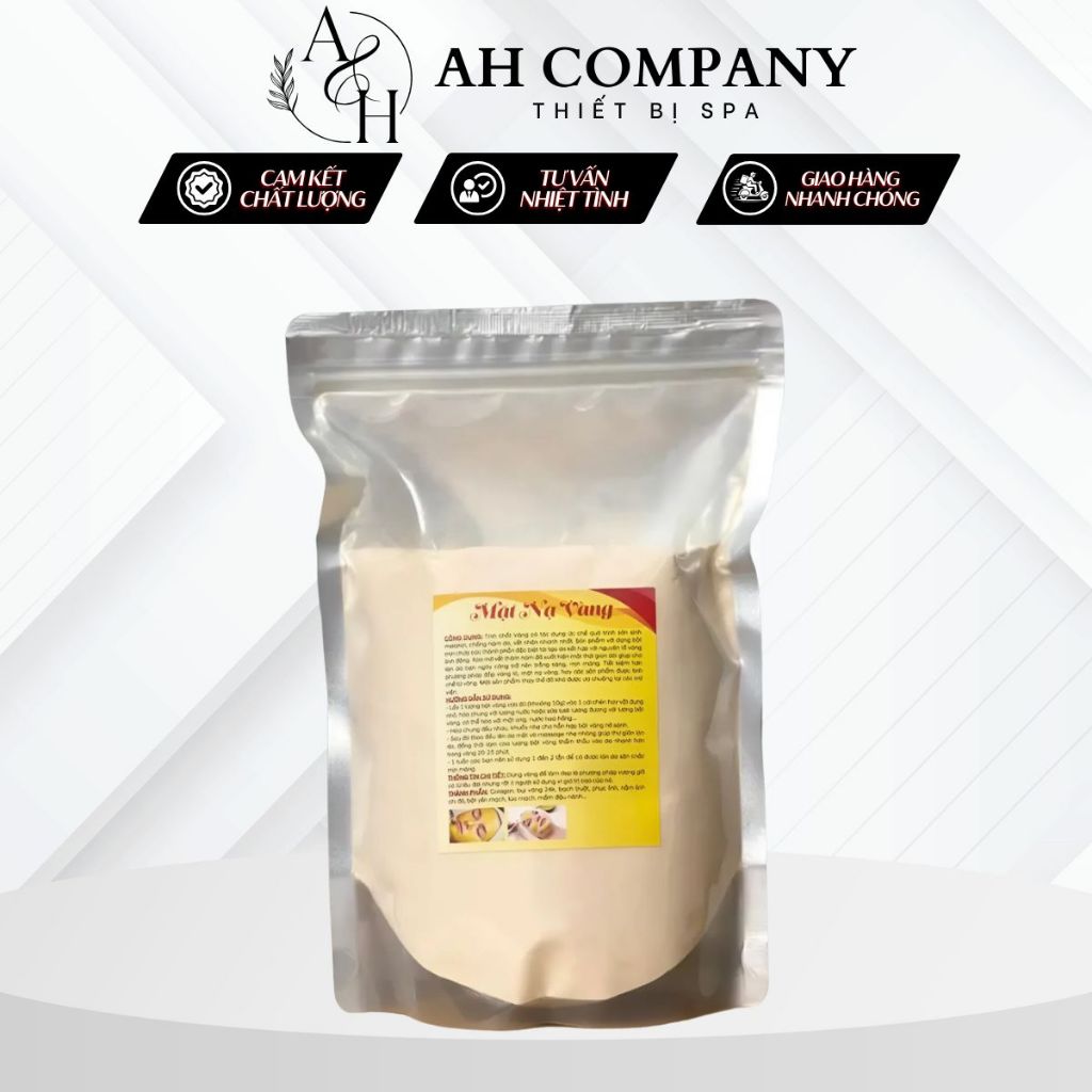 Mặt nạ vàng sâm | Mặt Nạ Dẻo Vàng Sâm 24k gói 900g