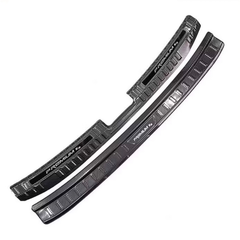 Ốp chống trầy cốp xe KIA K3 2022-2025 Vân Carbon hàng cao cấp