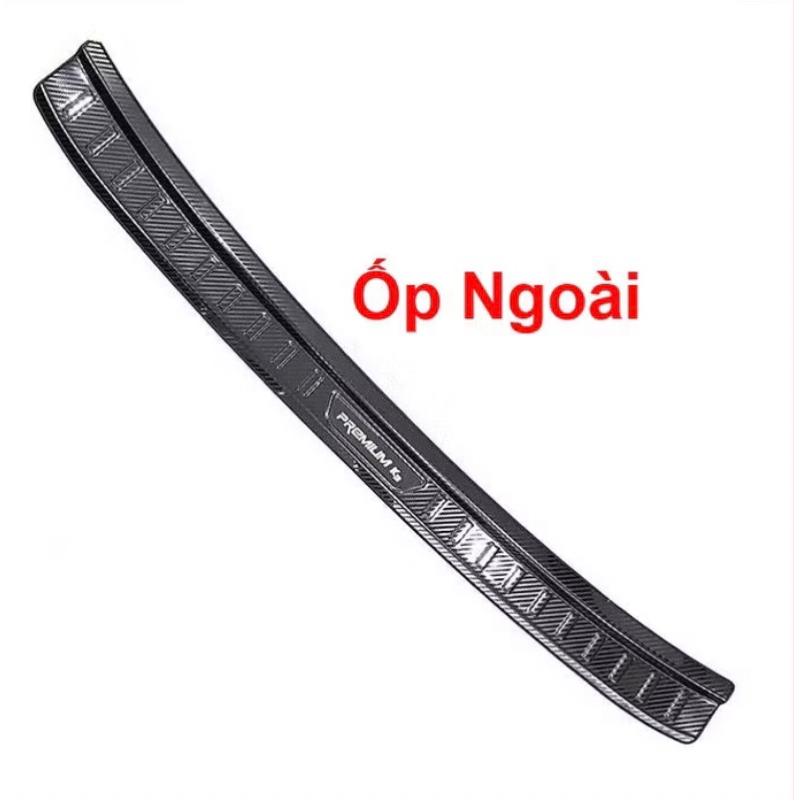 Ốp chống trầy cốp xe KIA K3 2022-2025 Vân Carbon hàng cao cấp