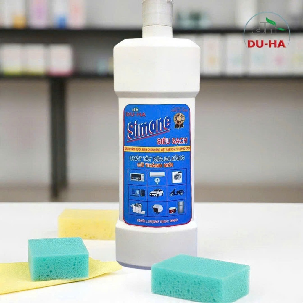 Tẩy Rửa Đa Năng SIMONE Chai Lớn 800gr Tẩy Sạch Cặn Canxi Rỉ Sét Kim Loại Nhựa Dơ Máy Móc