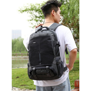 Balo du lịch cỡ lớn 45L nam nữ balo đi phượt chống nước bền đựng nhiều đồ đệm thoáng lưng