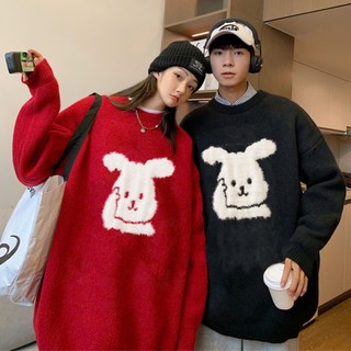 [Hỏa Tốc] Áo Sweater Noel Đôi mặt gấu , Áo Cổ Tròn cho các cặp đôi mùa noel From Rộng Phong Cách.