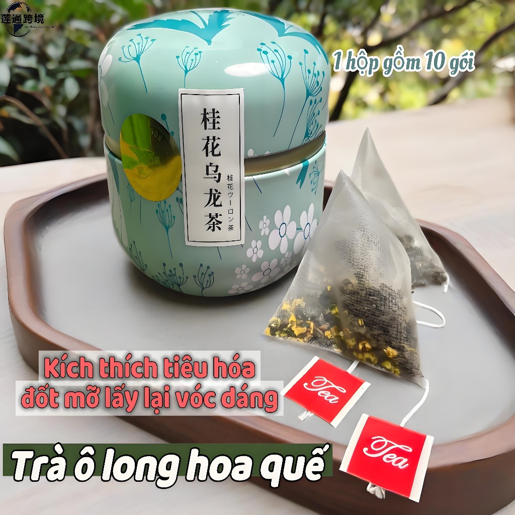 Trà thảo mộc thiên nhiên Bao bì sang trọng Sáng da Giảm mỡ thon dáng 100% tự nhiên nguyên chất