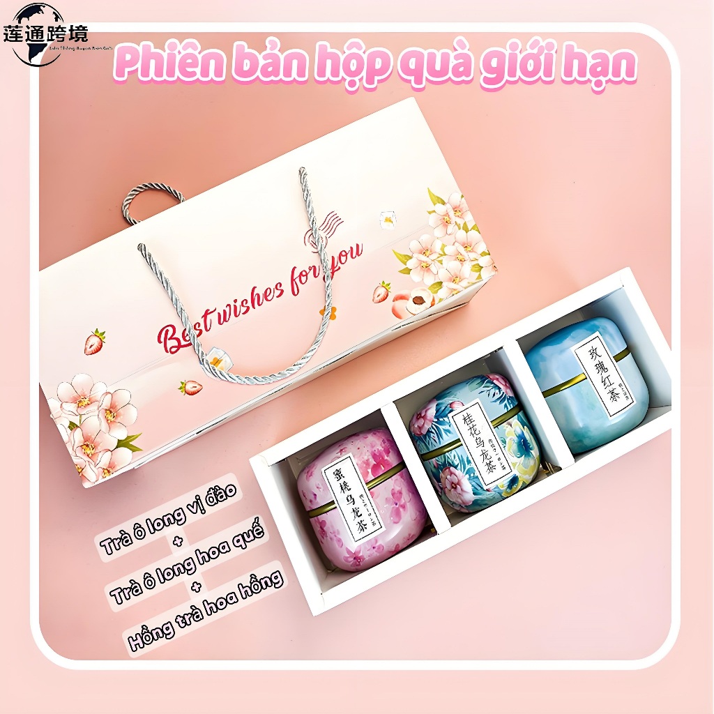 Trà thảo mộc thiên nhiên Bao bì sang trọng Sáng da Giảm mỡ thon dáng 100% tự nhiên nguyên chất
