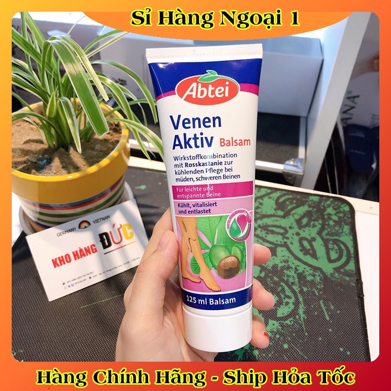 Kem Bôi giãn tĩnh mạch Abtei Venen Aktiv 125ML của Đức