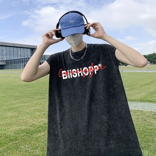 LOCAL BRAND Áo Tantop Bii Shop Wash Phong Cách Unisex Form Rộng - Áo Ba Lỗ Sát lách wash đen Ullzang tay lỡ nam nữ CShop