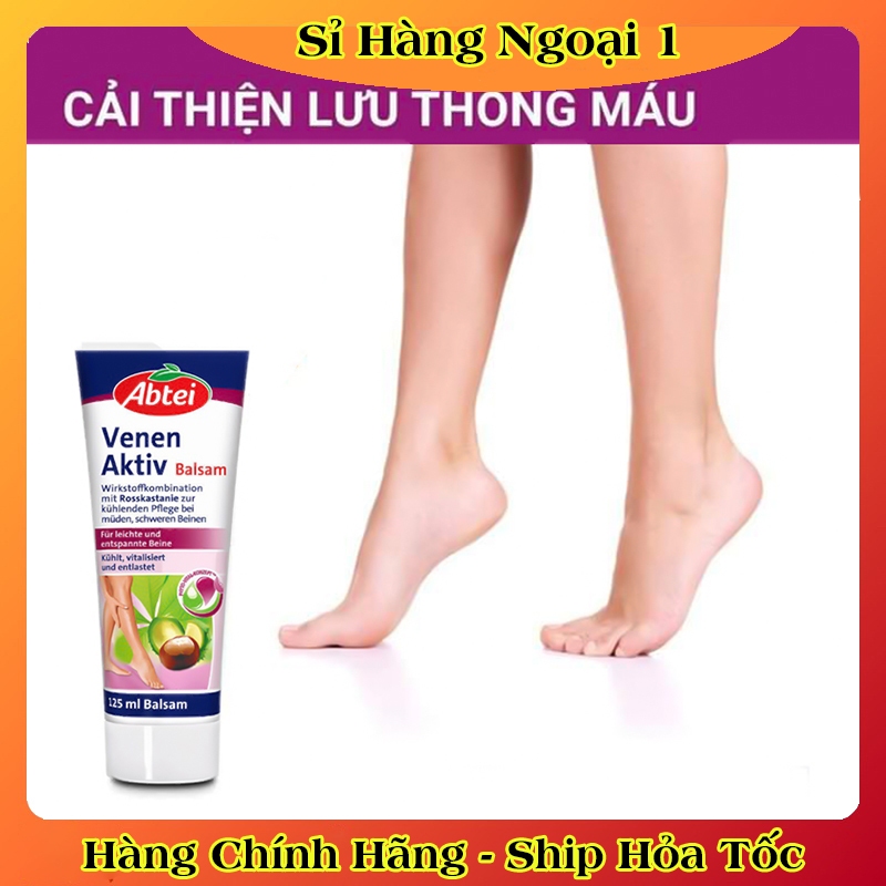 Kem Bôi giãn tĩnh mạch Abtei Venen Aktiv 125ML của Đức