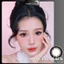 Lens mắt 166 Black màu đen giãn tròng, size lớn, dùng 1 lần, lens 1 ngày hãng LUNA EYES