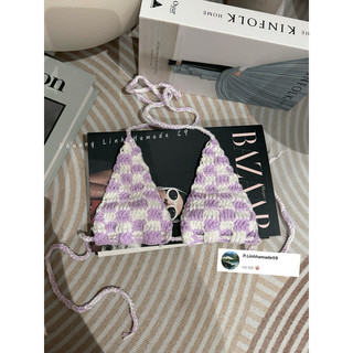 Áo bikini caro đi biển dành cho nữ
