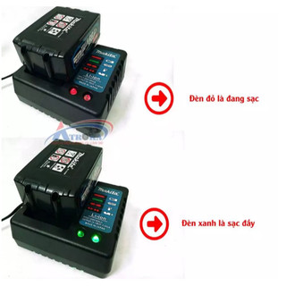 Sạc Cốc bulong pin, sạc pin máy khoan máy bulong pin makita 21V sử dụng chân pin phổ thông tiện dụng