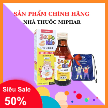 [TẶNG QUÀ] Siro Ăn Ngon Cho Bé JAPA KIDS Hỗ Trợ Tiêu Hoá Giúp Bé Tăng Cân, Bổ Sung Vitamin Cao Lớn Vượt Trội - NT M