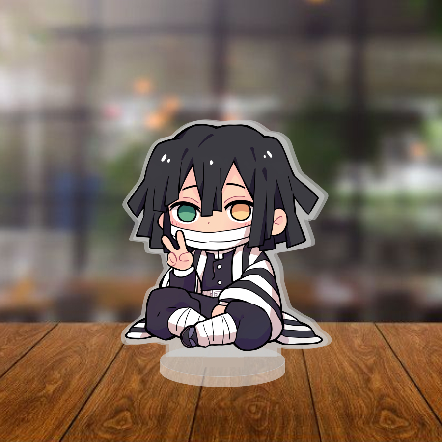 Mô hình Standee Anime Kimetsu no Yaiba Demon Slayer Thanh Gươm Quỷ acrylic anime trang trí để bàn góc học tập (KT :15cm)