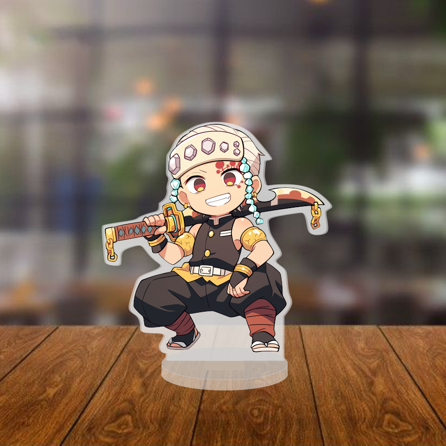 Mô hình Standee Anime Kimetsu no Yaiba Demon Slayer Thanh Gươm Quỷ acrylic anime trang trí để bàn góc học tập (KT :15cm)