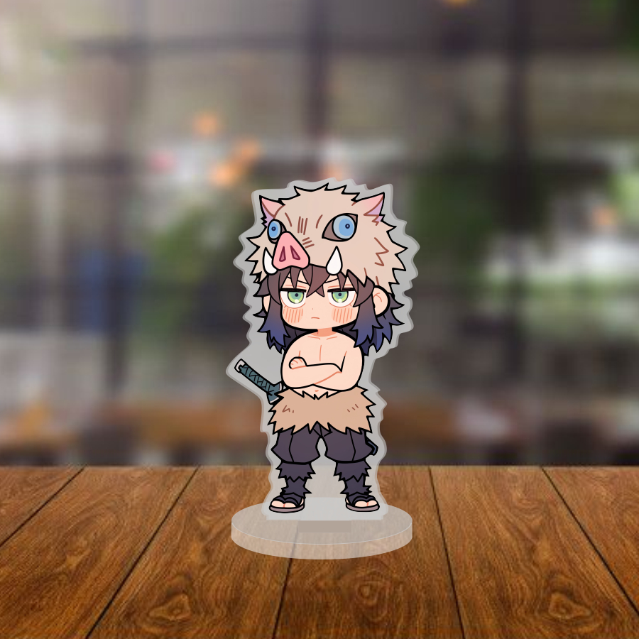 Mô hình Standee Anime Kimetsu no Yaiba Demon Slayer Thanh Gươm Quỷ acrylic anime trang trí để bàn góc học tập (KT :15cm)
