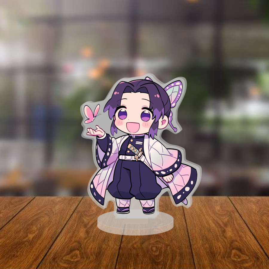 Mô hình Standee Anime Kimetsu no Yaiba Demon Slayer Thanh Gươm Quỷ acrylic anime trang trí để bàn góc học tập (KT :15cm)