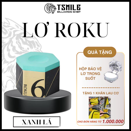 Lơ Kamui Roku Xanh Lá + Tặng Kèm 1 Hộp Đựng Lơ Trong Suốt