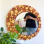 Gương Tròn Trang Trí Khung Gỗ Tự Nhiên D60cm - Gương Decor Treo Tường Handmade Lộc Mộc