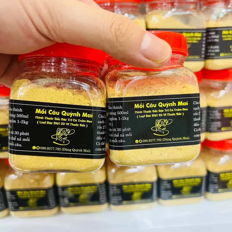 Mồi Câu Trắm Đen Số 10 | Mồi Câu Quỳnh Mai