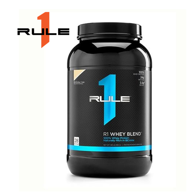 Rule 1 Whey Blend Cafe Mocha 2280 G | Miscela 3 Proteine Del Siero Di Latte Con 24 G Di Proteine Per Dose