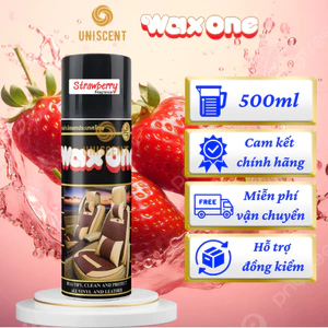 Xịt Bóng WAX ONE Mùi Dâu/ Xịt Bóng Xe Máy/Xịt Bóng Nội Thất/ Xịt bóng Da- 500ml- Made In Thailand