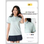 Áo polo nữ YODY ponte roma cool dáng suông chạm mát tức thì siêu co giãn WAPO25S014