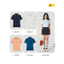 Áo polo nữ YODY ponte roma cool dáng suông chạm mát tức thì siêu co giãn WAPO25S014