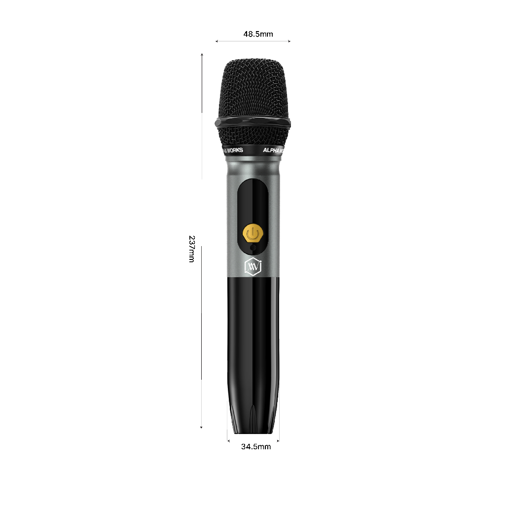 [KÈM 2 MICRO] Loa Party ALPHA WORKS SONIK 120 VNE Công Suất 120W Chơi Nhạc Tới 12 Giờ Kết NỐi 2 Loa Soundlab A