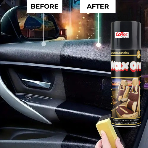 Xịt Bóng WAX ONE Mùi Cafe/ Xịt Bóng Xe Máy/Xịt Bóng Nội Thất/ Xịt Bóng Gỗ-500ml-Made In Thailand