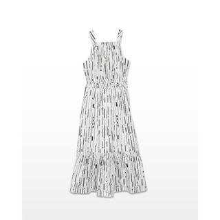 Đầm Nữ JP Fashion Dáng Suông Cổ Yếm, Vải Kate Thoáng Mát - Họa Tiết Kẻ Sọc  - Mã 11011712