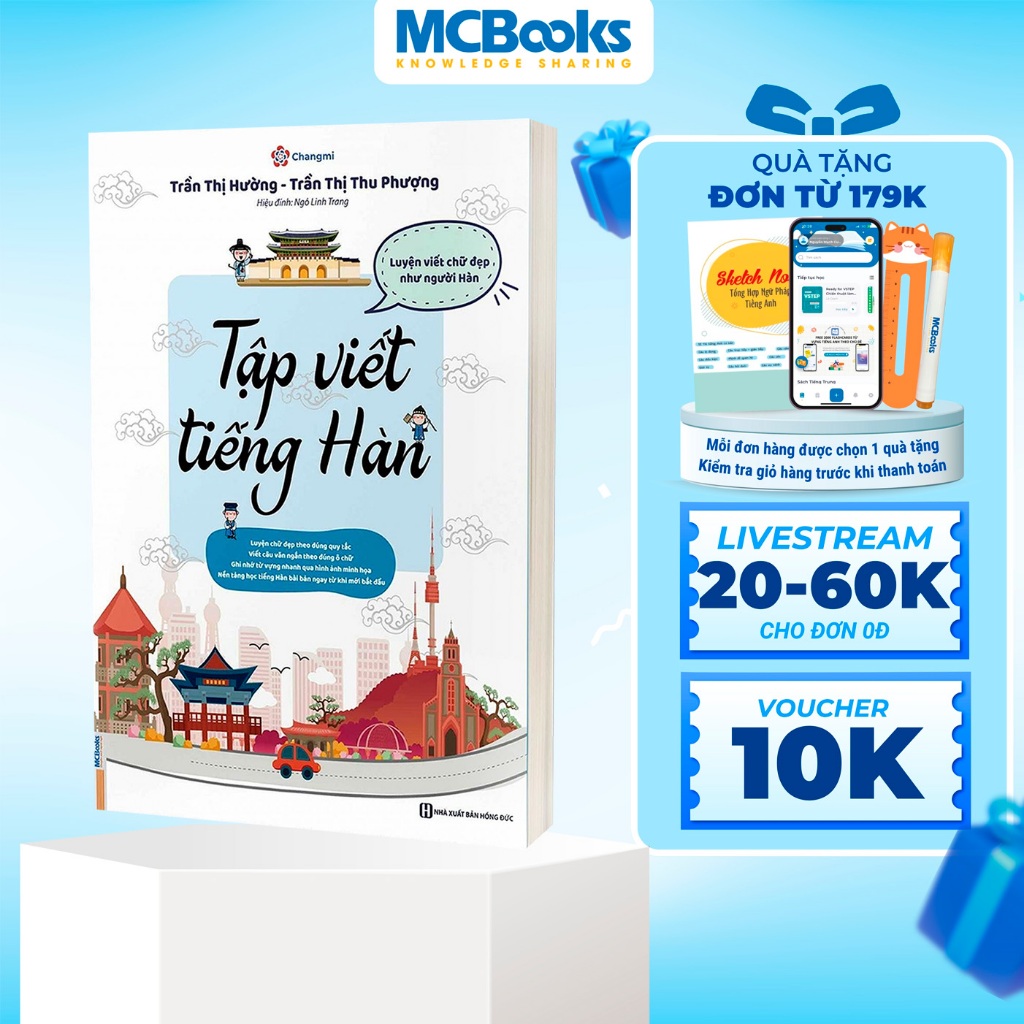 Sách - Tập viết tiếng Hàn bản mới 2023