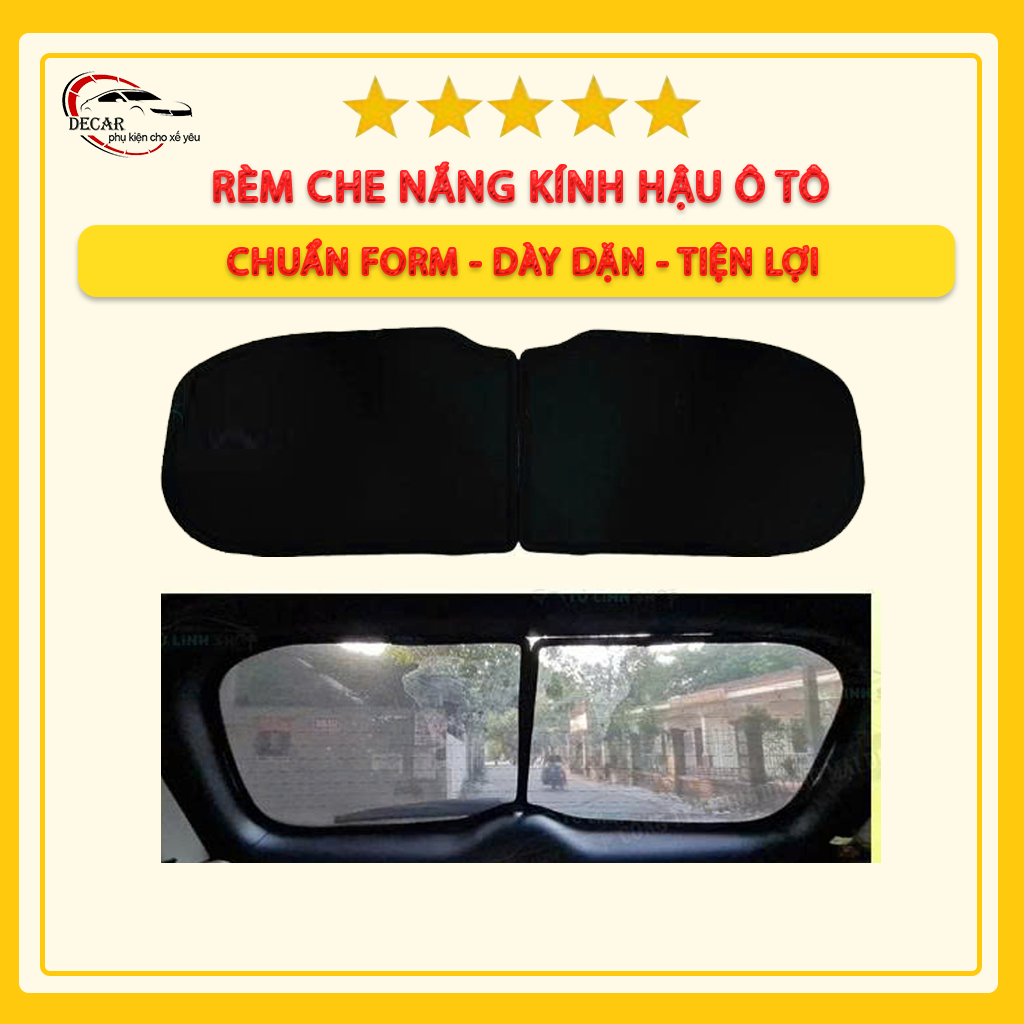 [RÈM HẬU] Rèm Che Nắng Kính Hậu Ô Tô Hít Nam Châm Rèm Che Nắng Kính Sau Ô Tô Chống Tia UV Cách Nhiệt Chống Nóng Hiệu Quả