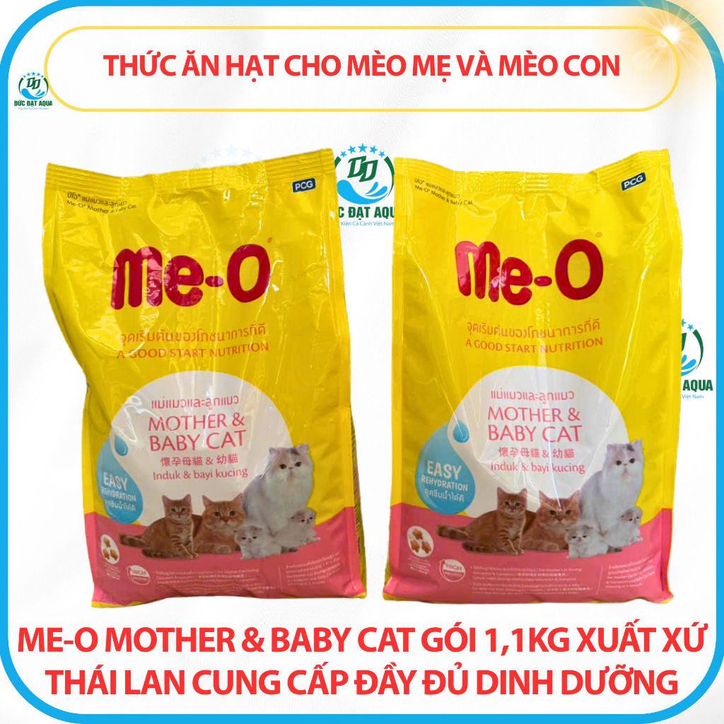 thức ăn mèo bầu & mèo mới sinh me-o Mother & Baby Cat Xuất xứ Thái Lan Cung cấp đầy đủ dinh dưỡng 6