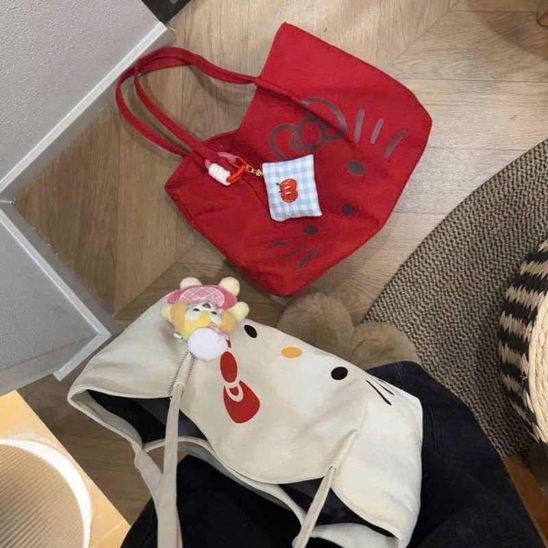 Túi đeo vai hello kitty đeo đi du lịch đi chơi tiện lợi